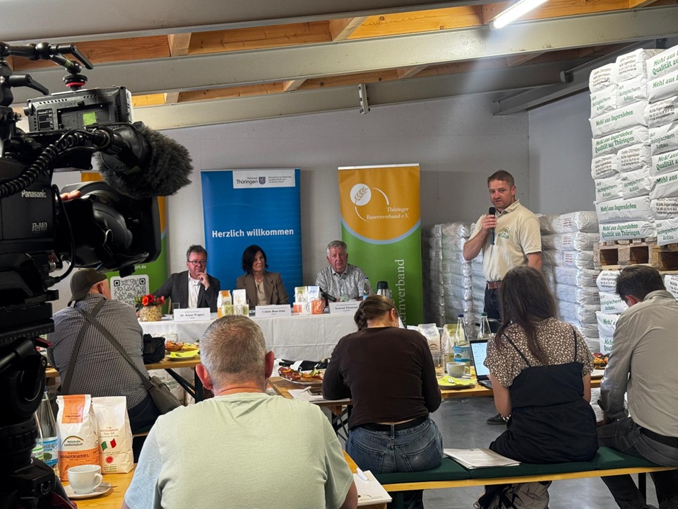 Erntepressekonferenz 2026: Wirtschaftlicher Druck auf Thüringer Betriebe erhöht sich